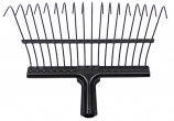 18T Round Steel Fixed Rake Head Only
